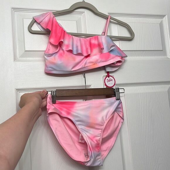 Girls Justice Extra Large Pink Bikini - Picture 1 of 3